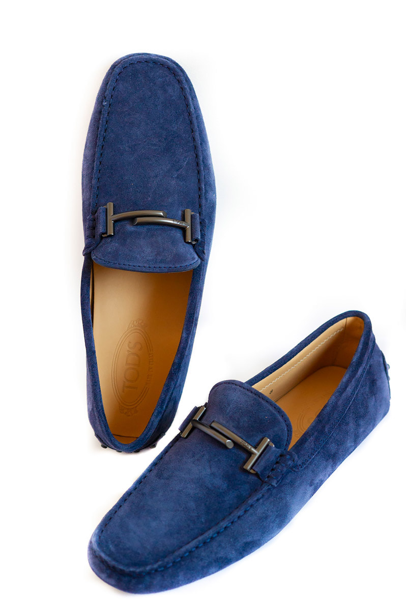 Tod's Dar Blue Loafers - wiseguyofficial